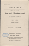 Adams' Restaurant