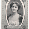 Janet Alexander.