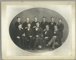 First rugby football team at Yale.
