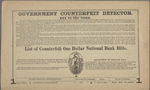Government Counterfeit Detector