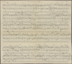Clean copy of a graph of Sonata, Op. 106, 3rd movement, in the hand of Angi Elias, with emendations by Schenker