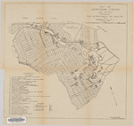 Map of Newtown Creek and vicinity [and factories nearby.]