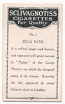 Zelia Raye.