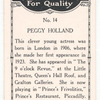 Peggy Holland.