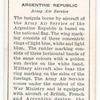 Argentine Republic. Army Air Service.