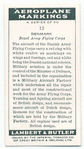Denmark. Royal Army Flying Coprs.