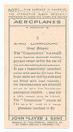 Avro 'Commodore' (Great Britain).
