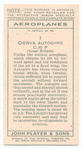 Cierva Aurogiro C.30 P (Great Britain).