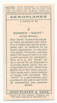 Comper 'Swift' (Great Britain).