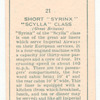 Short 'Syrinx', 'Scylla' class (Great Britain).