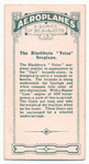 The Blackburn 'Velos' Seaplane.