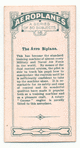 The Avro Biplane.