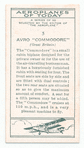 Avro 'Commodore' (Great Britain).