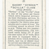 Short 'Syrinx',  'Scylla' class. (Great Britain).