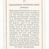 Caudron Monoplane (France).