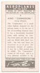 Avro 'Commodore'.