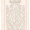 De Havilland 'Moth'Major'.