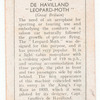 De Havilland 'Leopard-Moth'.
