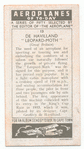 De Havilland 'Leopard-Moth'.