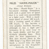 Miles 'Hawk Major'.