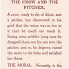 The crow and the pitcher.