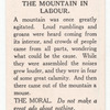 The mountain in labour.