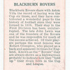Blackburn Rovers.