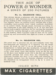 Selenium cell.
