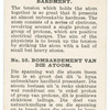 Atom under bombardment.