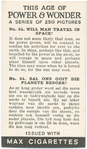Will man travel in space?