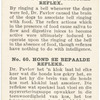 Dog's conditioned reflex.