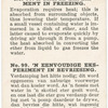 A simple experiment in freezing.