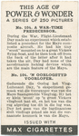A war-time predecessor.