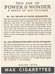 Escape by Davis apparatus.