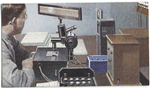 Vivex photo-cell apparatus for testing colour density.