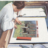 Making the finished print.