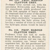 Professor Harold Clayton Urey.