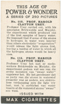Professor Harold Clayton Urey.