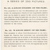 A £100,000 building (on the films).