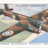 Armstrong Whitworth 'Whitley' bomber.