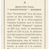 Boulton Paul 'Overstrand' bomber.
