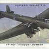 Fairey 'Hendon' bomber.