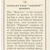 Handley Page 'Harrow' bomber.