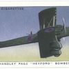 Handley Page 'Heyford' bomber.