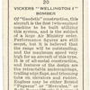 Vickers 'Wellington I' bomber.