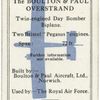 The Boulton & Paul Overstand.