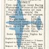 The De Havilland 'Comet'.