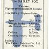 The Fairey Fox.