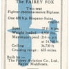 The Fairey Fox.