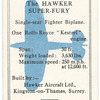 The Hawker Super-Fury.
